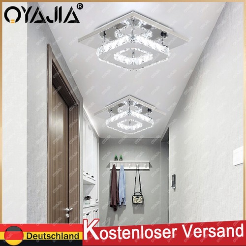Led kristall deckenlampe - led,
