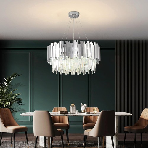 Moderne kristall deckenleuchte - moderne,