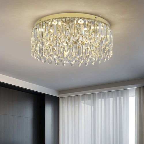 LED‑Kristall‑Kronleuchter
