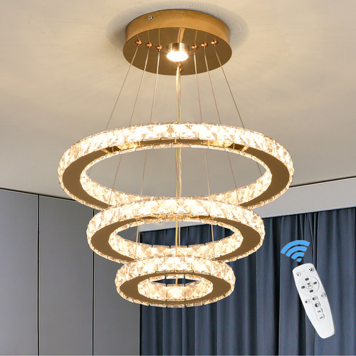 Led kristall hängeleuchte - kristall,