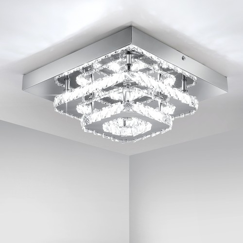 Led kristall deckenlampe 36w - kristall,
