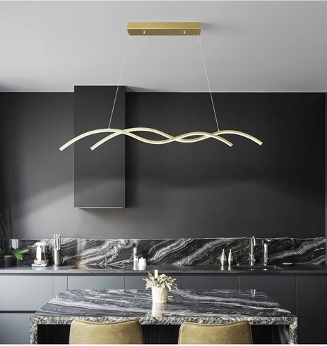 Gold kristall leuchte - gold, modern