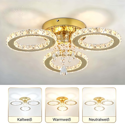 Led deckenleuchten kristall - led,