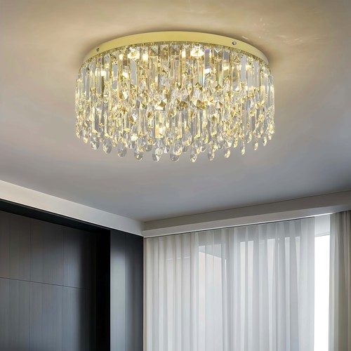 LED‑Kristall‑Kronleuchter