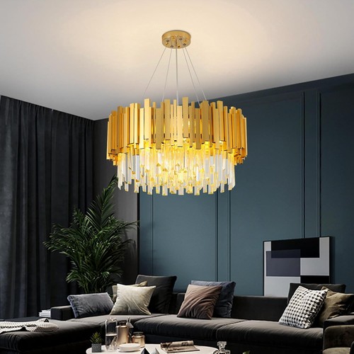 Moderne kristall deckenleuchte - moderne,