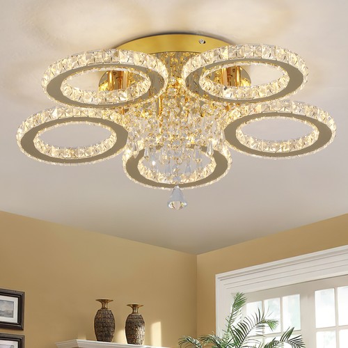 Led deckenleuchte kristall - deckenleuchte,
