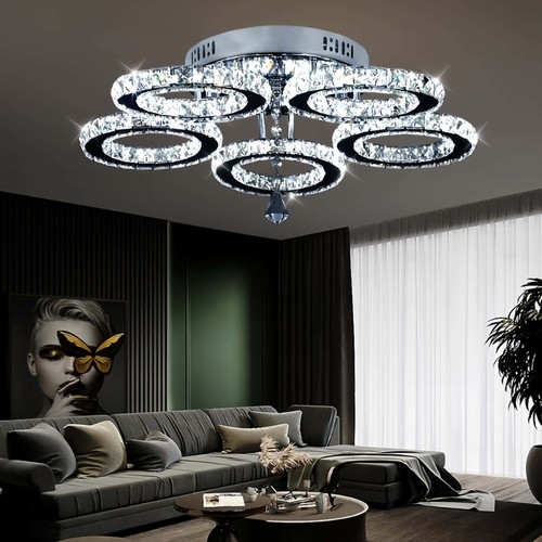 Led kristall deckenleuchte - kristall,