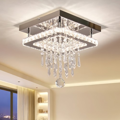 Led kristall deckenlampe - kristall,